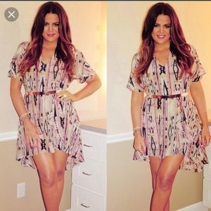 Tucker Silk Wrap Dress